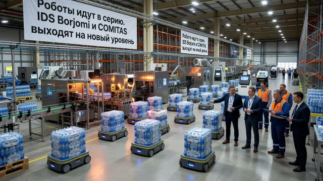 Роботы идут в серию. IDS Borjomi и COMITAS выходят на новый уровень